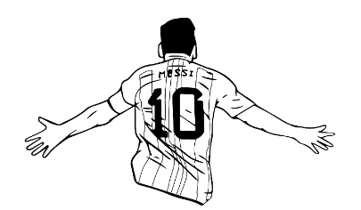 Outline:_-Njq21_Kxa= Messi Drawing